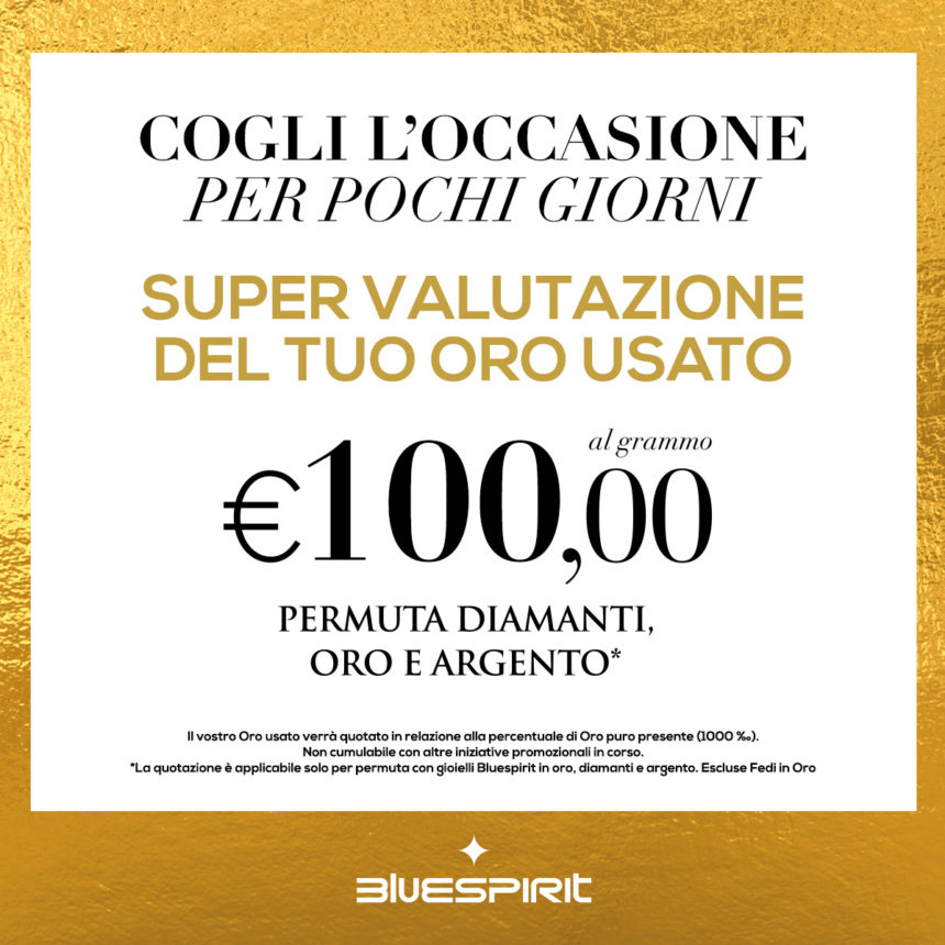 Blue Spirit: super valutazione ORO!