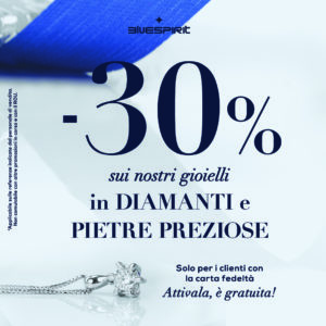BLUE SPIRIT: – 30% su Diamanti e Pietre Preziose!