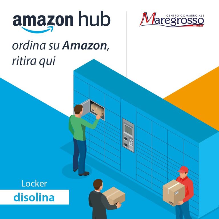 AMAZON HUB LOCKER: ORDINA SU AMAZON, RITIRA QUI! - Il Centro ...