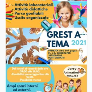 ASSOCIAZIONE CULTURALE SALJEY: STAGIONE ESTIVA 2021